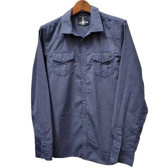 Buffalo David Bitton Murdock Long-Sleeves Shirt Size Medium Men's - Picture 4 of 10